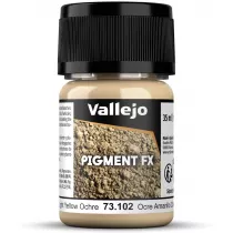 Vallejo: 73.102 - Pigment FX - Light Yellow Ochre 35ml