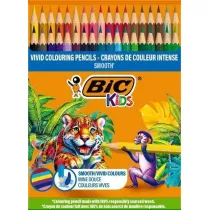 Kredki drewniane Kids Smooth ECO 48 szt BIC