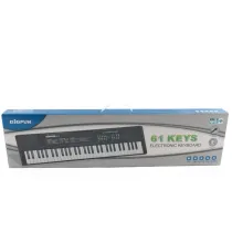Madej Keyboard muzyczny B/O z mikrofonem 61 klawiszy