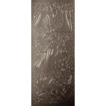 Galeria Hobby Stiker a�urowy z�oty 10x23cm