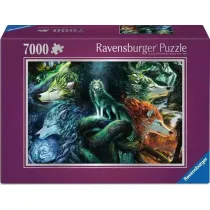 Puzzle 2D: Wilki 7000el Ravensburger