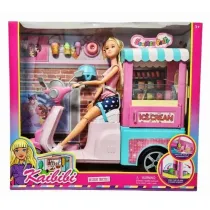 Lalka ze skuterem z lodziarni Swede