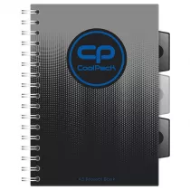 Koozeszyt A5 Gradient Grey 03012 CoolPack kratka 100 kartek