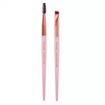 Donegal Zestaw Mineral Pink p�dzel do brwi + szczoteczka do brwi 4294 2944