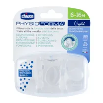 Chicco Smoczek uspokajajcy Soft neutral 6-16m 2 szt.
