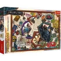 Puzzle 1000 Jak Wytresowa Smoka bohaterowie 10959 Trefl