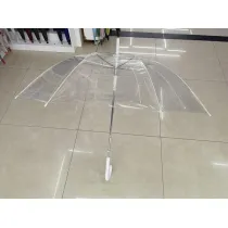 Parasolka automatyczna przezroczysta