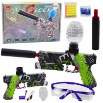 Pistolet glock na kulki elowe 2w1 Leantoys