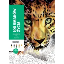 Art therapy. Kolorowanka antystresowa. 100 smak�w �ycia. Zagadkowe rysunki