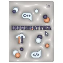 Interdruk Zeszyt A5 Hybrid Informatyka + pigu�ka wiedzy kratka 60 kartek