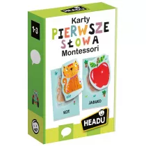 Montessori. Pierwsze sowa. Karty Headu