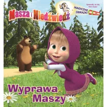 Wyprawa Maszy. Magiczne obrazki. Masza i niedwied