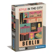 Puzzle 1000 Compact Berlin Clementoni