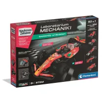 Laboratorium mechaniki. Samoch�d wy�cigowy Clementoni