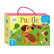 Dotykam Poznaj Pupile box z puzzlami sensorycznymi