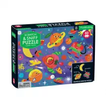 Puzzle sensoryczne z elementami zapachowymi Kosmiczne owoce 4+ Mudpuppy