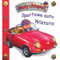 Sportowe auto Wiktora. Ma�y ch�opiec