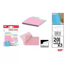 Mp Main Paper Karteczki samoprzylepne indeksuj�ce 3x20szt