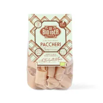La Bio Idea Makaron (semolinowy p�razowy) paccheri 375 g Bio