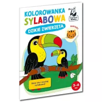 Kapitan Nauka.Kolorowanka sylabowa. Dzikie...