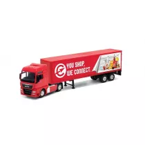 WELLY Ciarwka z przyczep 1:64 MAN TGX 58311
