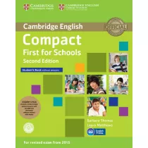 Compact First for Schools Student's Pack (Student's Book without Answers with CD-ROM, Workbook without Answers with Audio) 2nd Edition