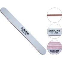Sunone Pilnik do paznokci Prosty 100/180 Bia�y 10 szt.