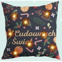 MCD Poduszka ozdobna LED Cudownych �wi�t