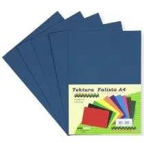 Penword Tektura A4 falista indygo 5 szt.