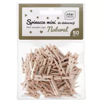 Interdruk Naturalne spinacze do dekoracji mini