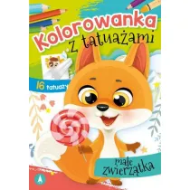 Malowanka A5 Kolorowanka z tatua�ami. Ma�e zwierz�tka SKRZAT 072747
