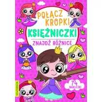 Pocz kropki, znajd rnice. Ksiniczki