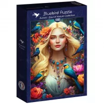 Puzzle 1000 el. Kolekcja natury - Aurora Bluebird Puzzle