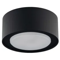 Nowodvorski Lampa Sufitowa Flea Czarny 1xGX53