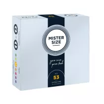 Mister Size Condoms prezerwatywy dopasowane do rozmiaru 53mm 36 szt.