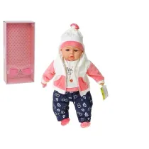 Lalka bobas �piewa i m�wi po polsku 45cm Adar