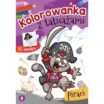 Kolorowanka z tatuaami. Piraci