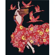Ideyka Malowanie po numerach - Loty we �nie 40x50cm