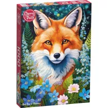 Puzzle 1000 CherryPazzi Red Fox in Flowers 31148