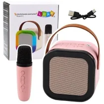 Leantoys Karaoke gonik i mikrofon K12 RGB Bluetooth