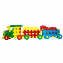 Klocki konstrukcyjne wafle Weso�a Ciuchcia CZAKO 025777
