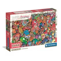 Puzzle 1000 Impossible Xmas Coll. Jolly Christmas Clementoni