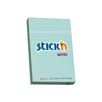Stickn Notes samoprzylepny 76x51 mm niebieski pastel 100 kartek