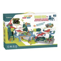 Tor wy�cigowy Dinozaur z samochodzikami Maksik