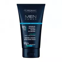 4organic Men Power Naturalny ch�odz�cy balsam po goleniu Cooling 150 ml