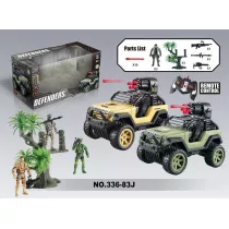 Auto R/C + �ad z wyrzutni� Ciuciubabka