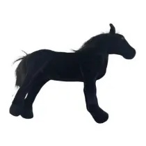 Ko� czarny 35 cm Dubi