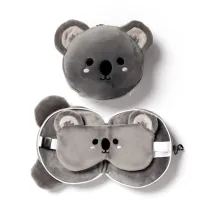 Puckator Pluszowa poduszka podr�na z opask� na oczy Relaxeazzz - Koala