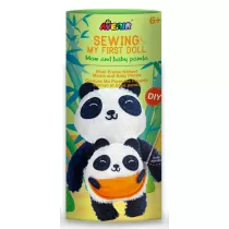 Moja pierwsza lalka do uszycia - Panda Avenir