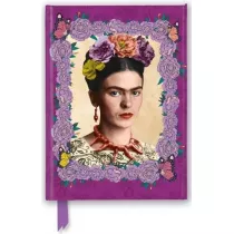 Flame Tree Notatnik A5 linia TW Frida Kahlo Fioletowa